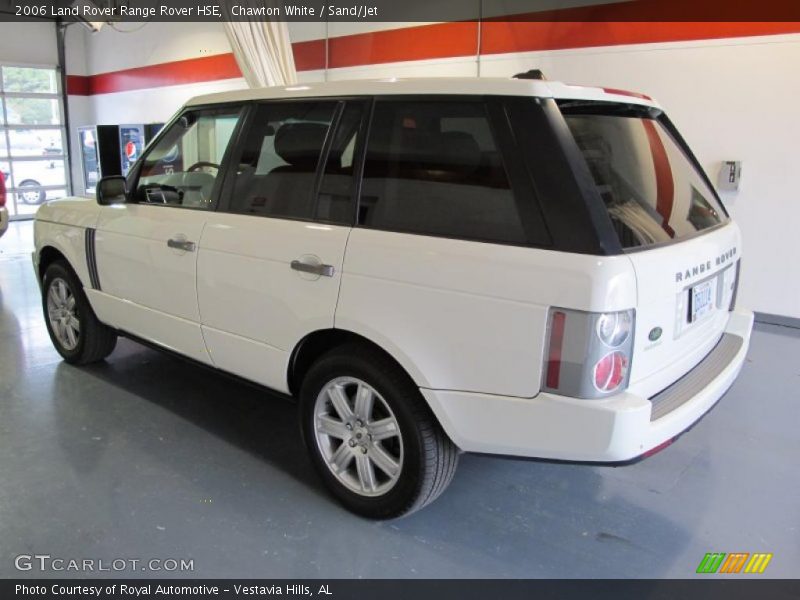 Chawton White / Sand/Jet 2006 Land Rover Range Rover HSE