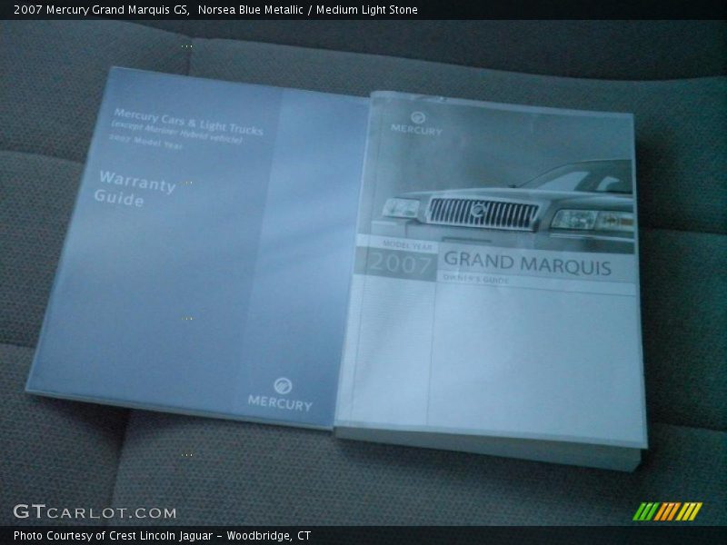 Norsea Blue Metallic / Medium Light Stone 2007 Mercury Grand Marquis GS
