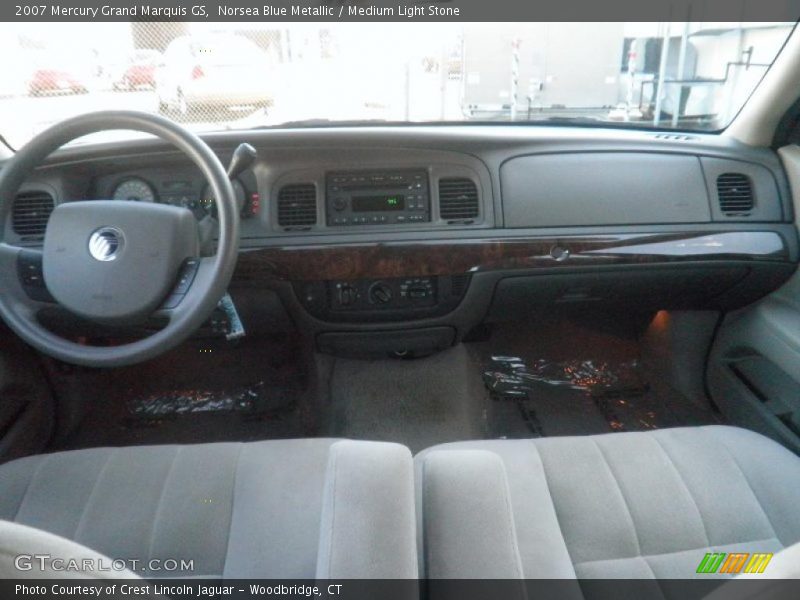 Norsea Blue Metallic / Medium Light Stone 2007 Mercury Grand Marquis GS