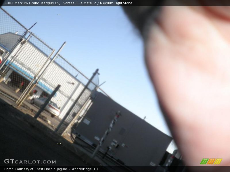 Norsea Blue Metallic / Medium Light Stone 2007 Mercury Grand Marquis GS