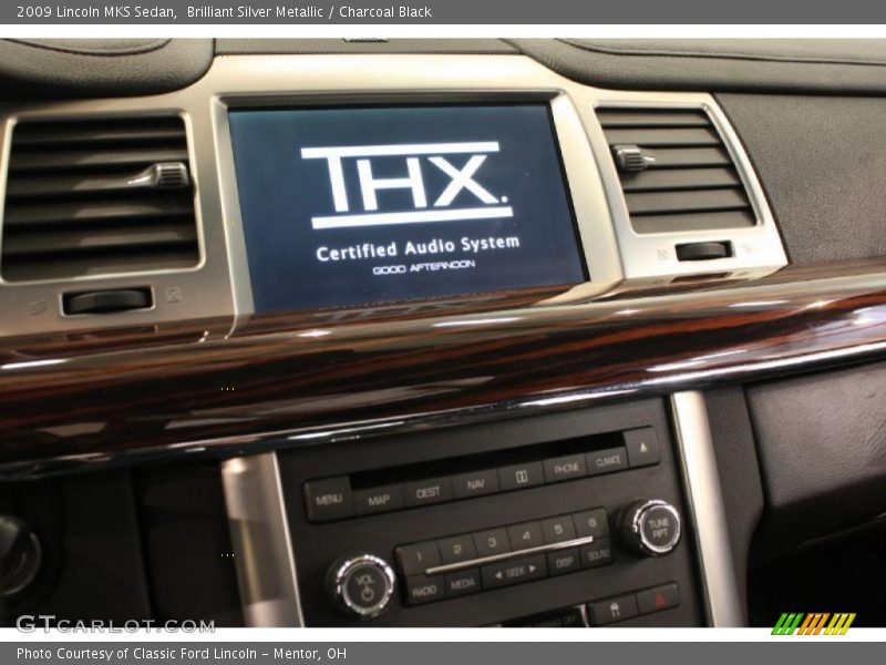 Brilliant Silver Metallic / Charcoal Black 2009 Lincoln MKS Sedan