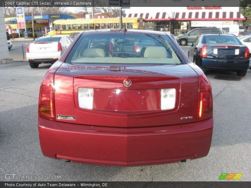 Infrared / Cashmere 2007 Cadillac CTS Sedan