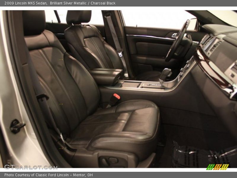Brilliant Silver Metallic / Charcoal Black 2009 Lincoln MKS Sedan