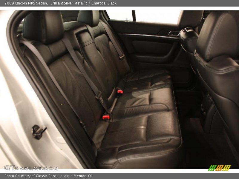 Brilliant Silver Metallic / Charcoal Black 2009 Lincoln MKS Sedan