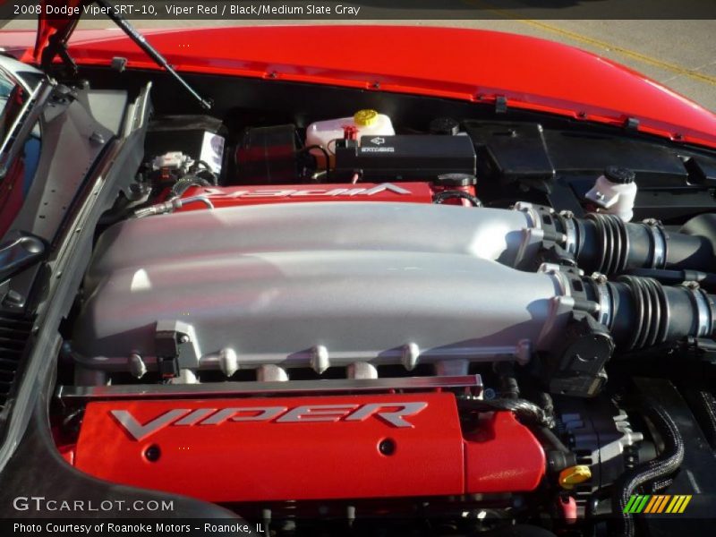  2008 Viper SRT-10 Engine - 8.4 Liter OHV 20-Valve VVT V10