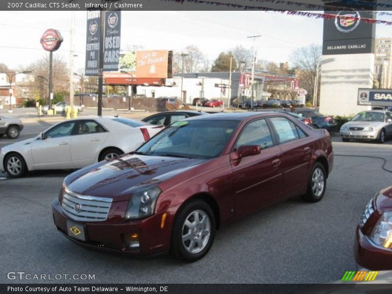 Infrared / Cashmere 2007 Cadillac CTS Sedan