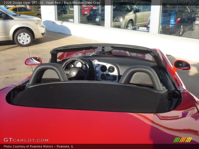Viper Red / Black/Medium Slate Gray 2008 Dodge Viper SRT-10