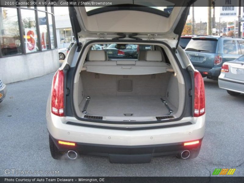 Gold Mist / Shale/Brownstone 2010 Cadillac SRX 4 V6 AWD