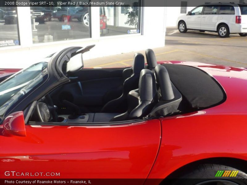 Viper Red / Black/Medium Slate Gray 2008 Dodge Viper SRT-10
