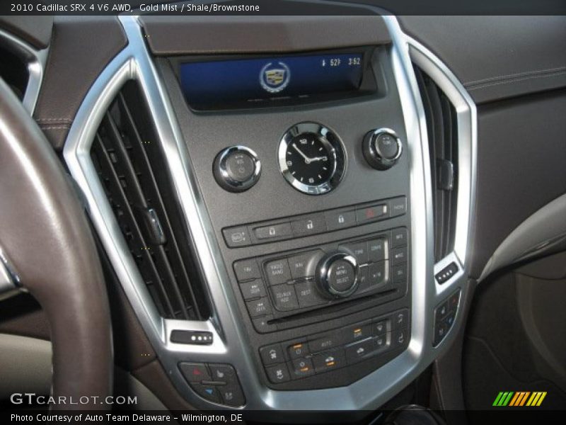 Gold Mist / Shale/Brownstone 2010 Cadillac SRX 4 V6 AWD