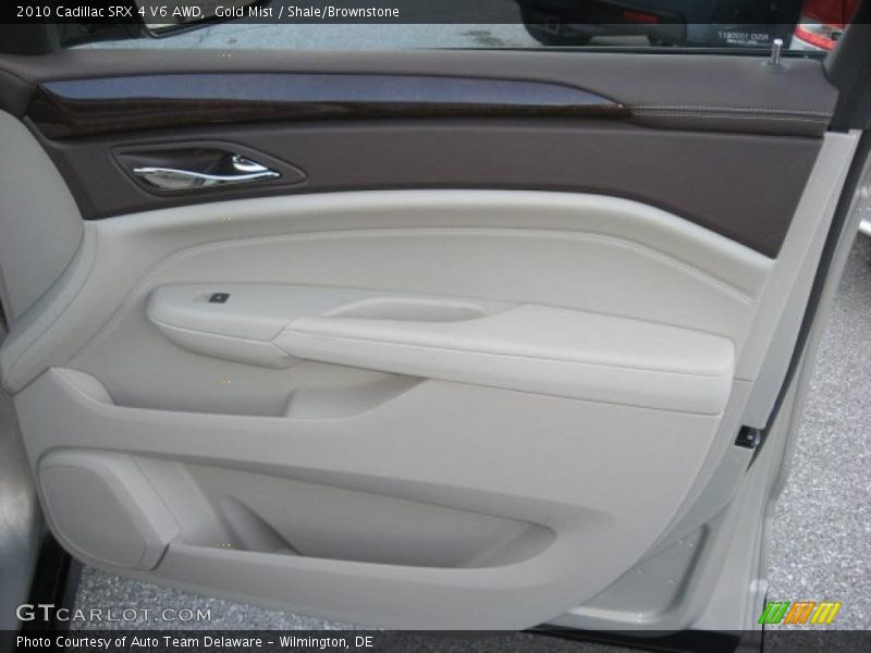 Gold Mist / Shale/Brownstone 2010 Cadillac SRX 4 V6 AWD