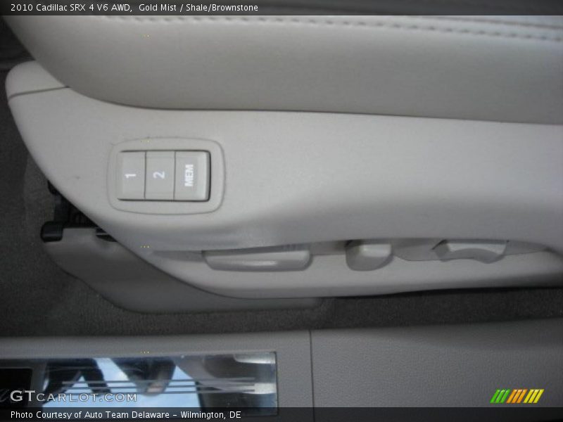 Gold Mist / Shale/Brownstone 2010 Cadillac SRX 4 V6 AWD