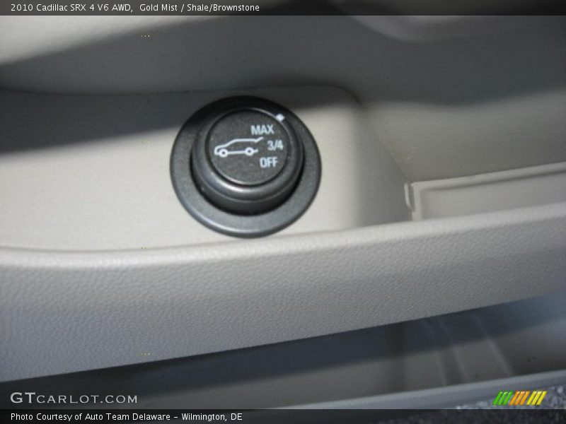 Gold Mist / Shale/Brownstone 2010 Cadillac SRX 4 V6 AWD
