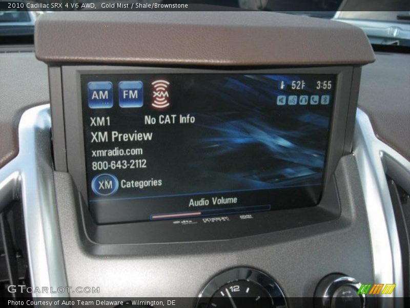 Gold Mist / Shale/Brownstone 2010 Cadillac SRX 4 V6 AWD