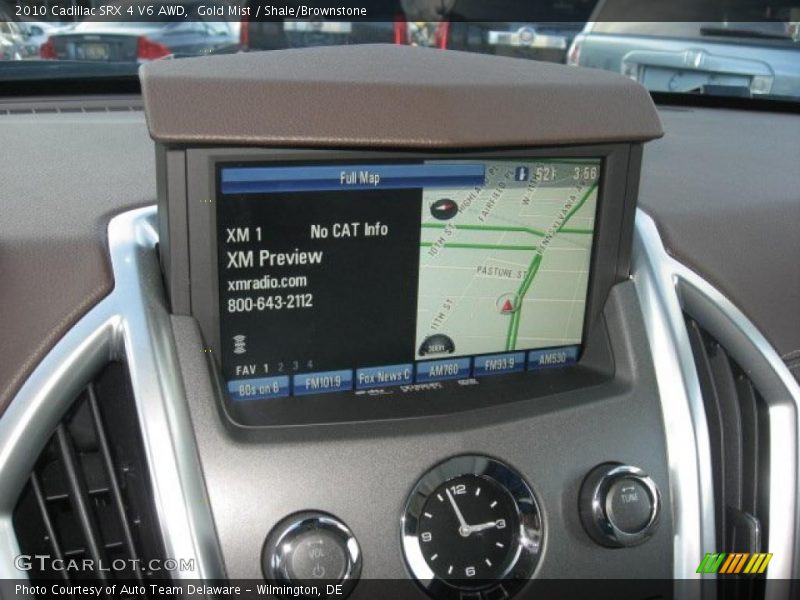Gold Mist / Shale/Brownstone 2010 Cadillac SRX 4 V6 AWD