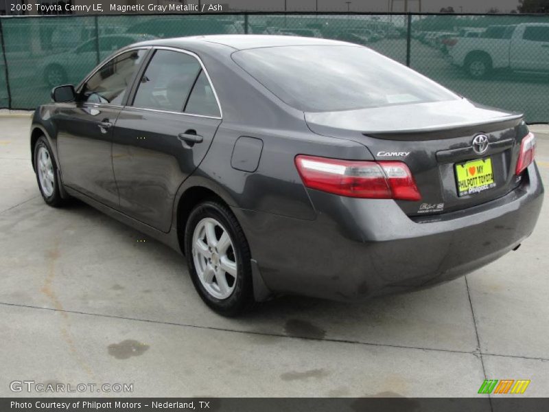 Magnetic Gray Metallic / Ash 2008 Toyota Camry LE