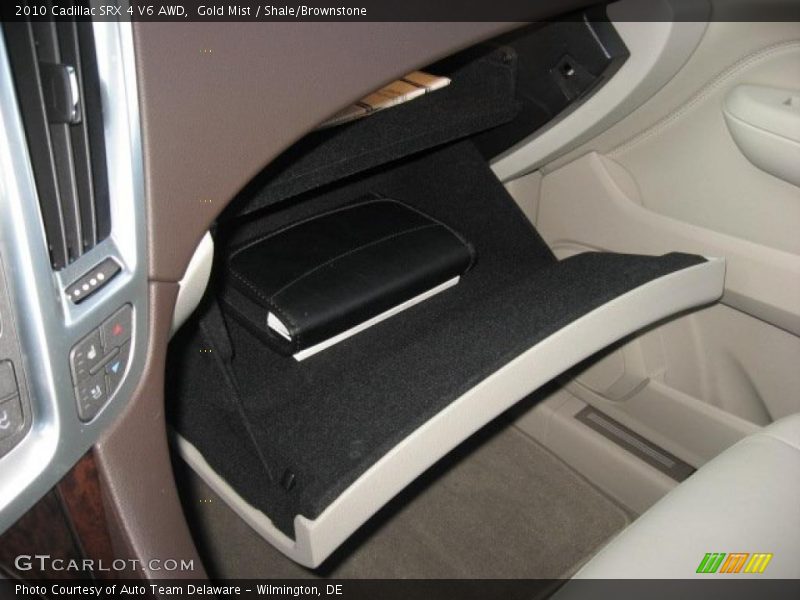 Gold Mist / Shale/Brownstone 2010 Cadillac SRX 4 V6 AWD