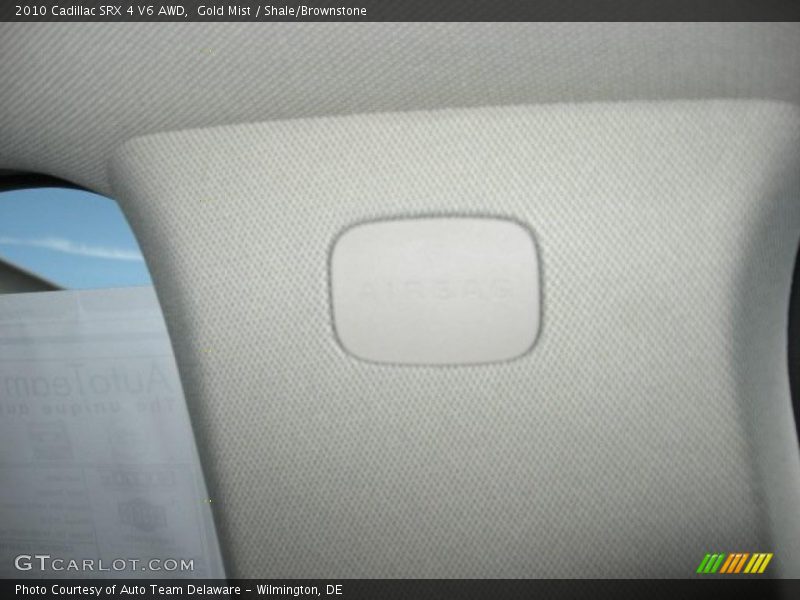 Gold Mist / Shale/Brownstone 2010 Cadillac SRX 4 V6 AWD