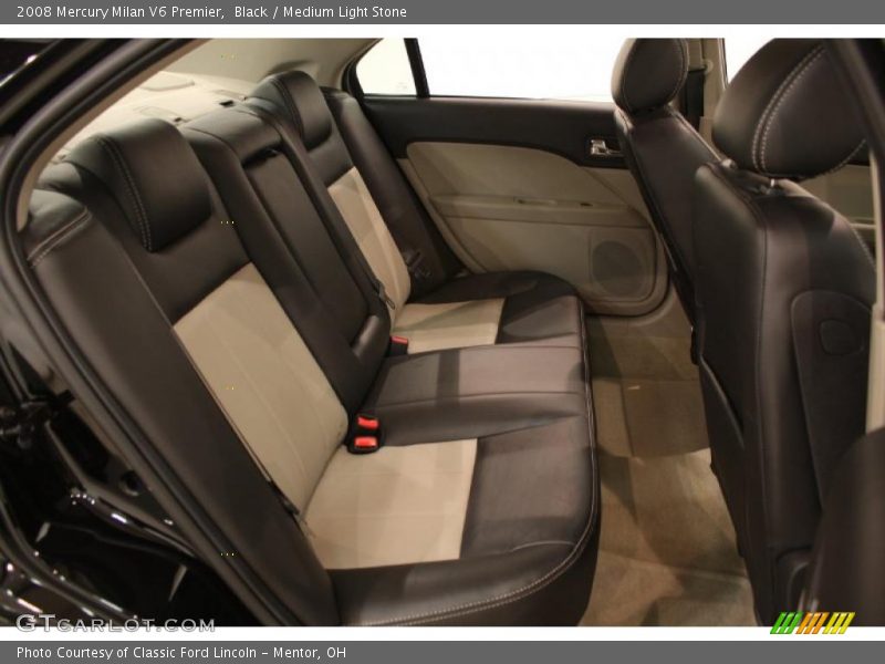 Black / Medium Light Stone 2008 Mercury Milan V6 Premier