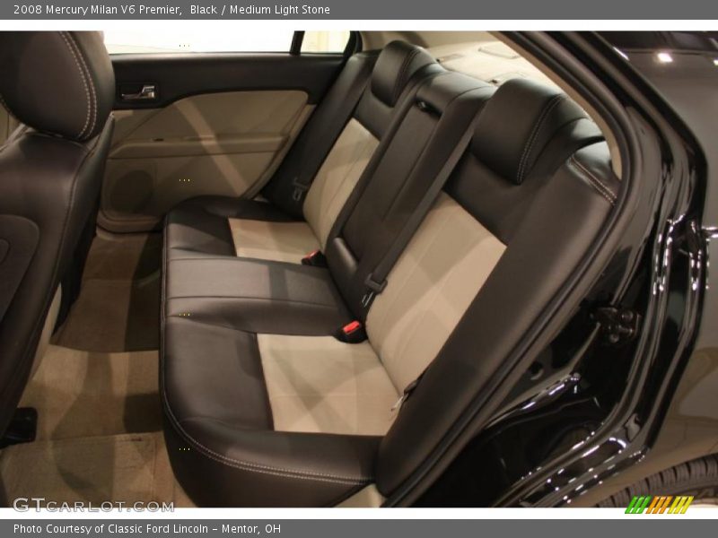 Black / Medium Light Stone 2008 Mercury Milan V6 Premier