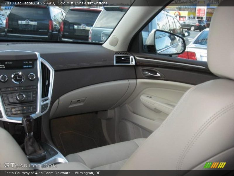 Gold Mist / Shale/Brownstone 2010 Cadillac SRX 4 V6 AWD