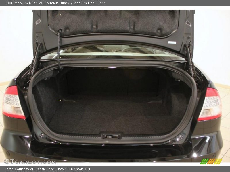 Black / Medium Light Stone 2008 Mercury Milan V6 Premier
