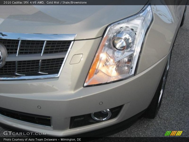 Gold Mist / Shale/Brownstone 2010 Cadillac SRX 4 V6 AWD