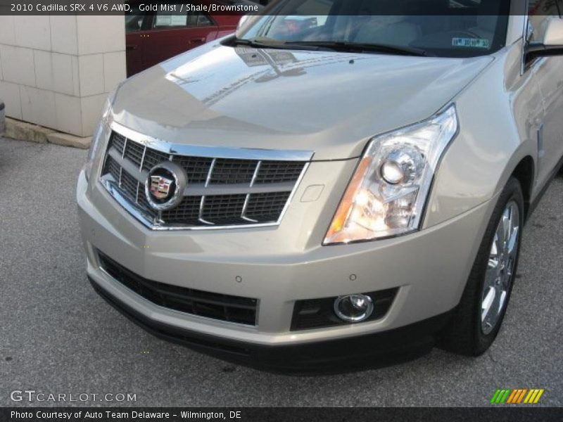 Gold Mist / Shale/Brownstone 2010 Cadillac SRX 4 V6 AWD