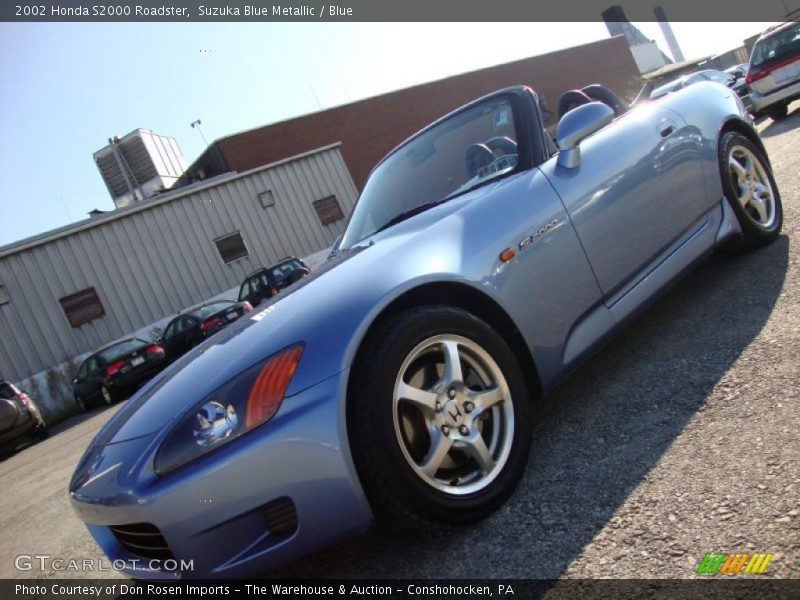 Suzuka Blue Metallic / Blue 2002 Honda S2000 Roadster