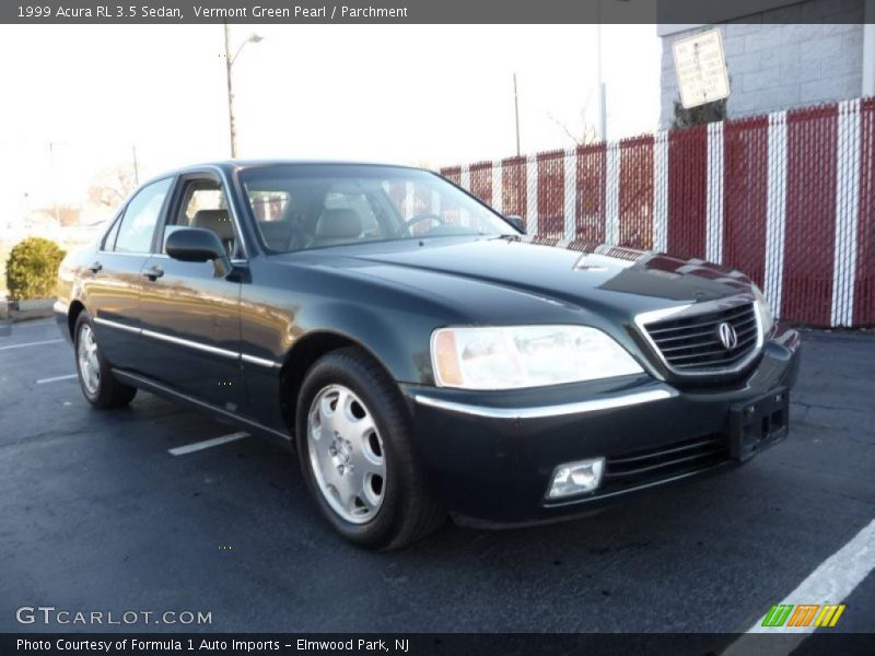 Vermont Green Pearl / Parchment 1999 Acura RL 3.5 Sedan