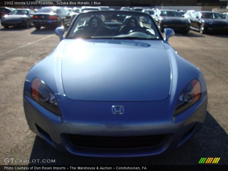 Suzuka Blue Metallic / Blue 2002 Honda S2000 Roadster