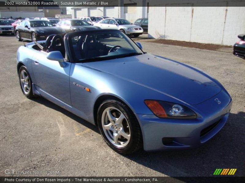 Suzuka Blue Metallic / Blue 2002 Honda S2000 Roadster