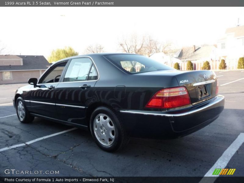 Vermont Green Pearl / Parchment 1999 Acura RL 3.5 Sedan