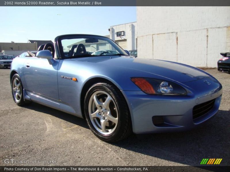 Suzuka Blue Metallic / Blue 2002 Honda S2000 Roadster