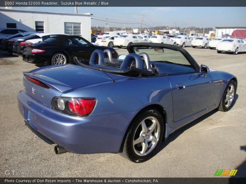 Suzuka Blue Metallic / Blue 2002 Honda S2000 Roadster