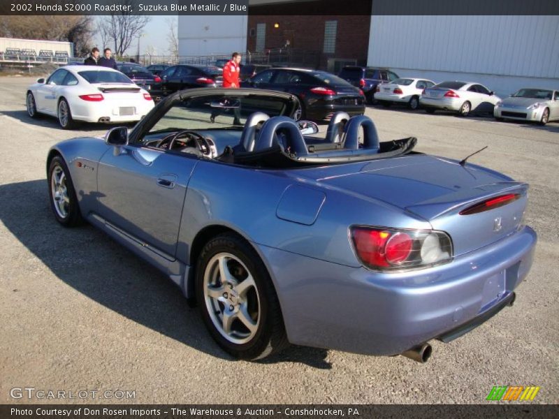 Suzuka Blue Metallic / Blue 2002 Honda S2000 Roadster