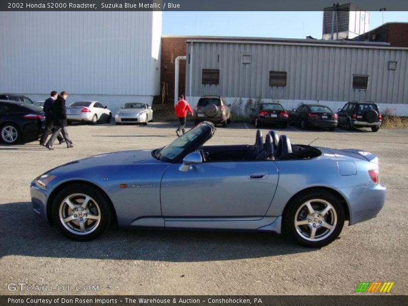 Suzuka Blue Metallic / Blue 2002 Honda S2000 Roadster