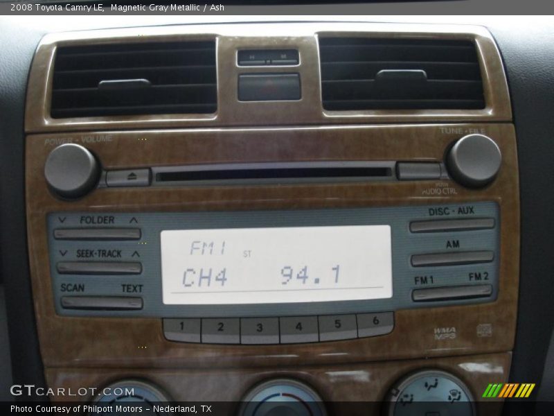 Magnetic Gray Metallic / Ash 2008 Toyota Camry LE