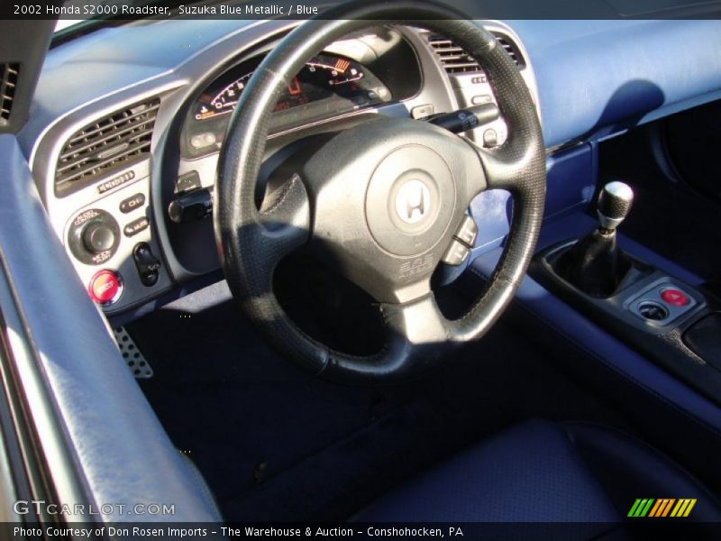 Suzuka Blue Metallic / Blue 2002 Honda S2000 Roadster
