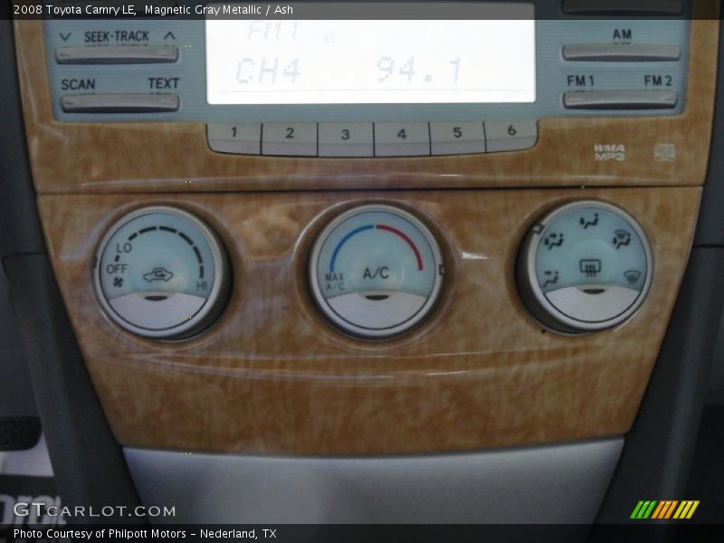 Magnetic Gray Metallic / Ash 2008 Toyota Camry LE