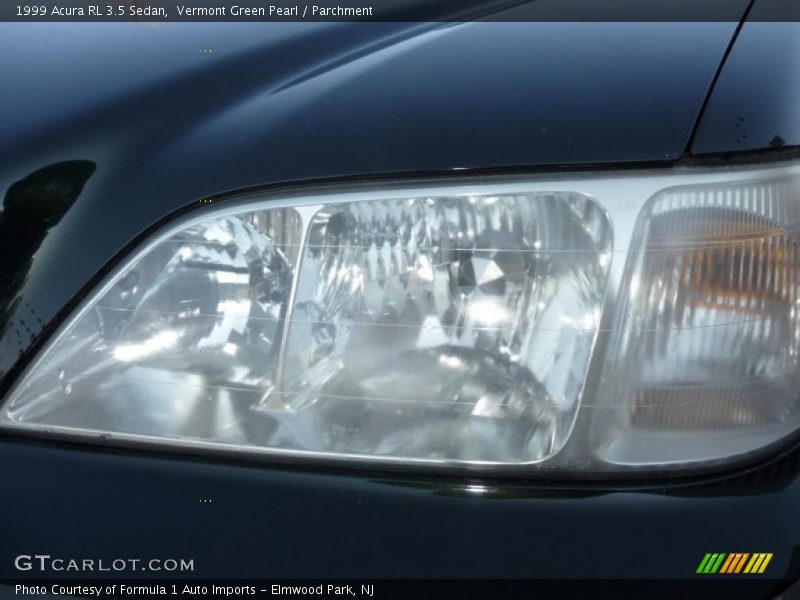 Vermont Green Pearl / Parchment 1999 Acura RL 3.5 Sedan