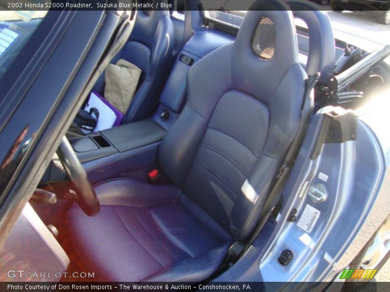 Suzuka Blue Metallic / Blue 2002 Honda S2000 Roadster