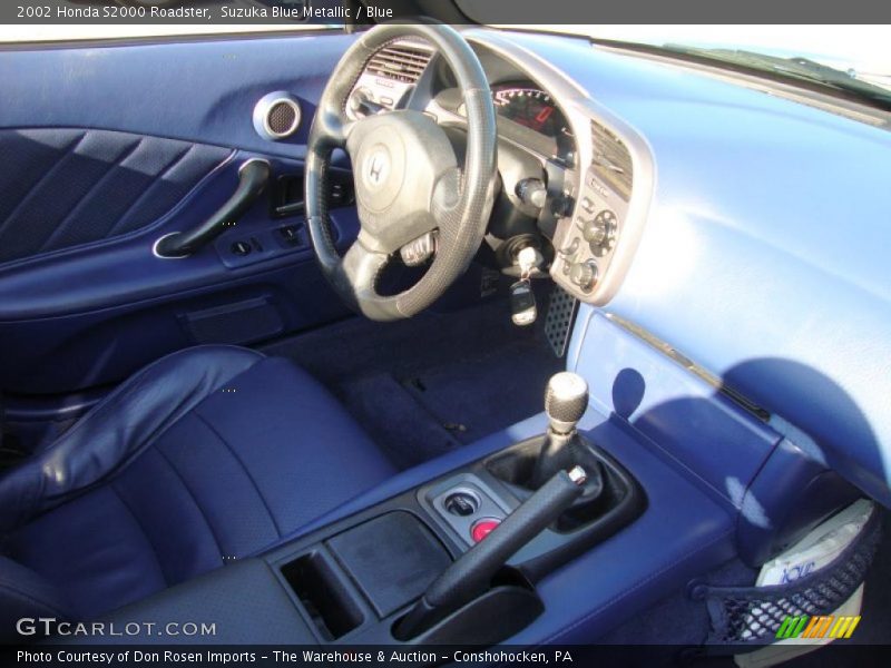 Suzuka Blue Metallic / Blue 2002 Honda S2000 Roadster