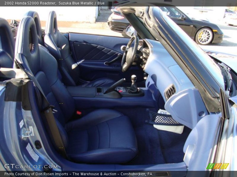 Suzuka Blue Metallic / Blue 2002 Honda S2000 Roadster