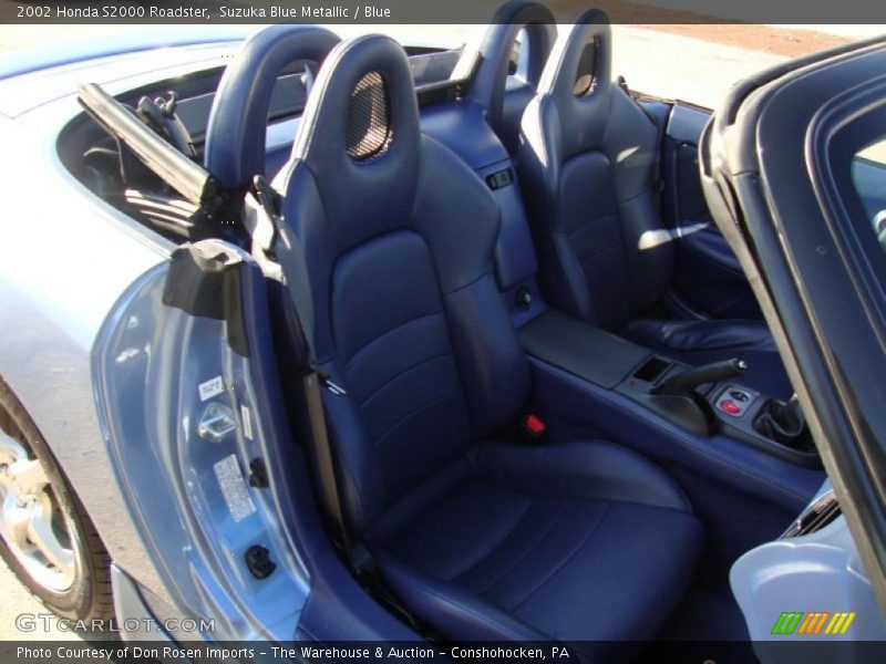  2002 S2000 Roadster Blue Interior