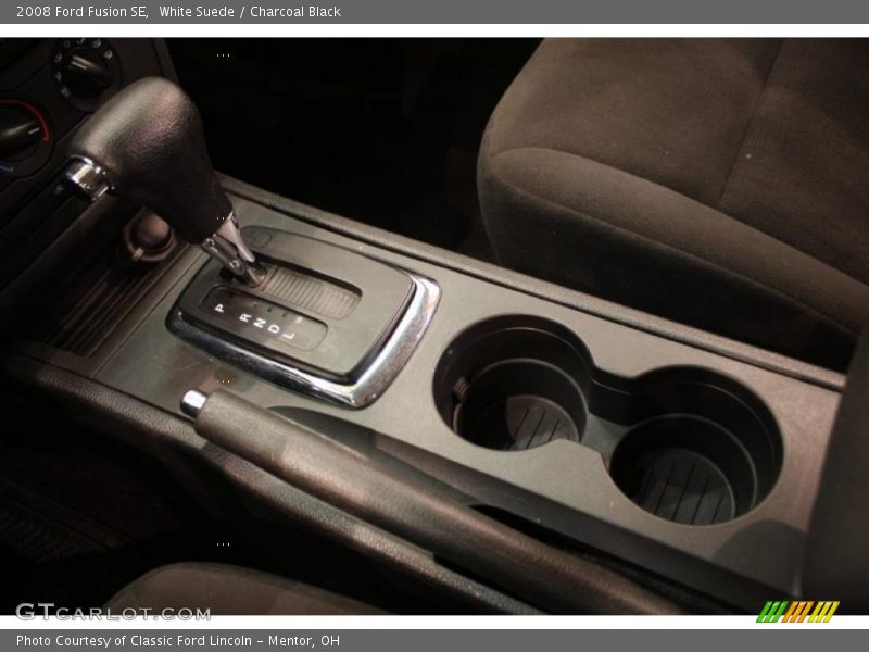 White Suede / Charcoal Black 2008 Ford Fusion SE