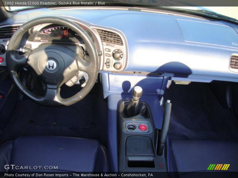 Suzuka Blue Metallic / Blue 2002 Honda S2000 Roadster