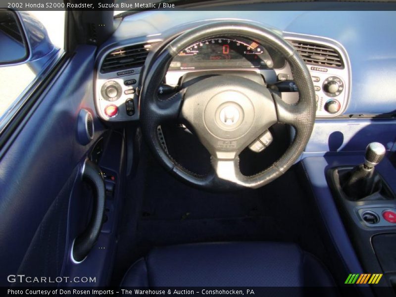 Suzuka Blue Metallic / Blue 2002 Honda S2000 Roadster