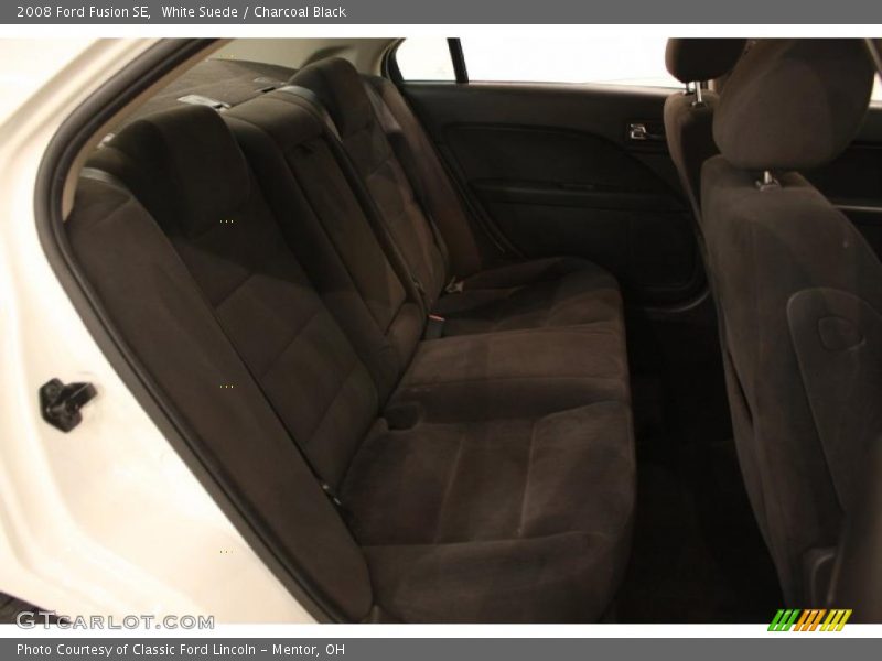 White Suede / Charcoal Black 2008 Ford Fusion SE