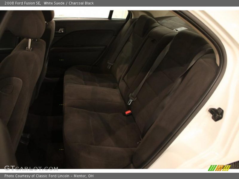 White Suede / Charcoal Black 2008 Ford Fusion SE